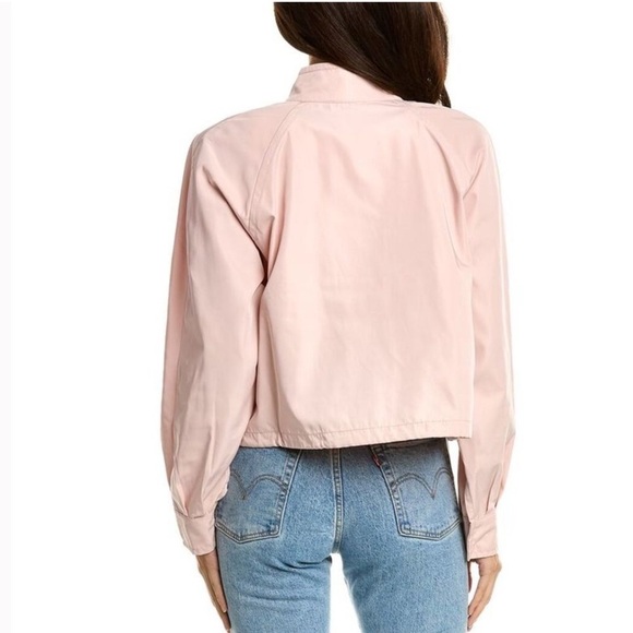 ATM Anthony Thomas Melillo Sporty Cargo Jacket in Oyster Pink Sz M - Picture 2 of 11